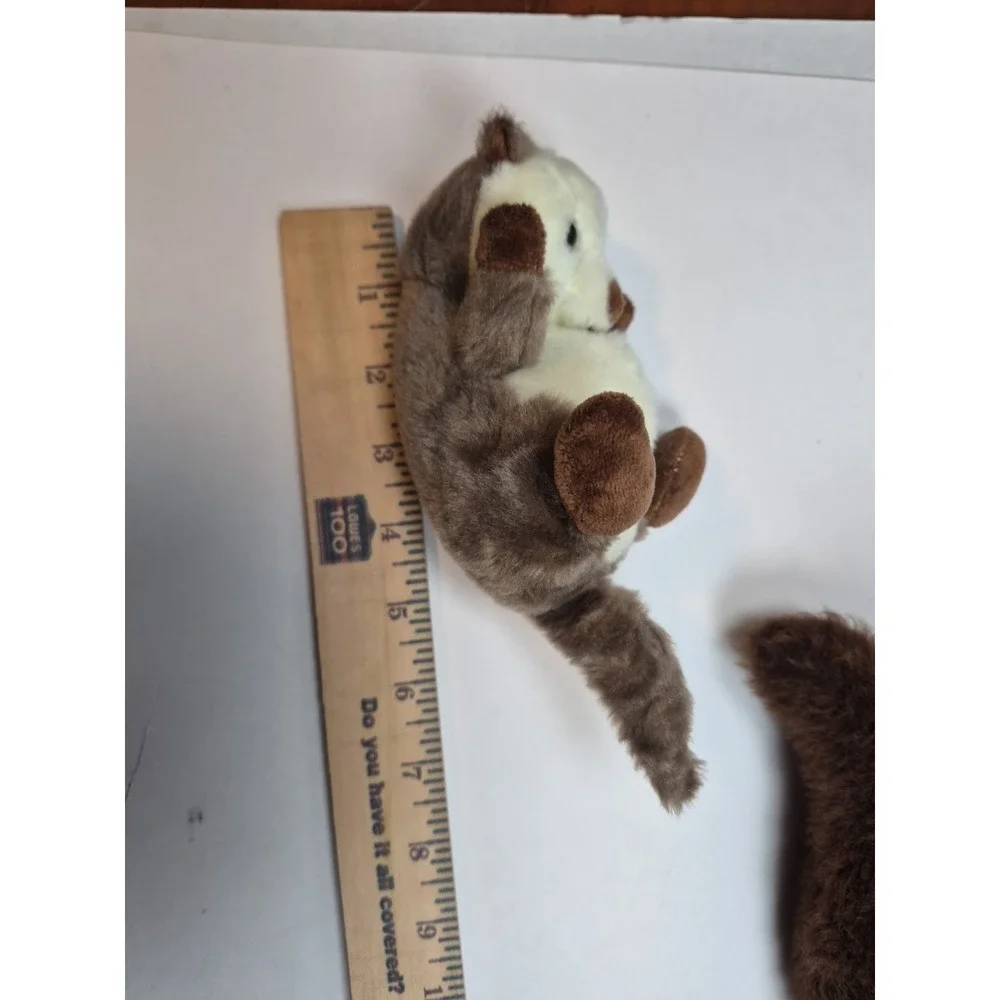 Vintage Sea Otter Plush with 3 Baby Pups Zipper Belly Stuffed Animal‎ Toy 16